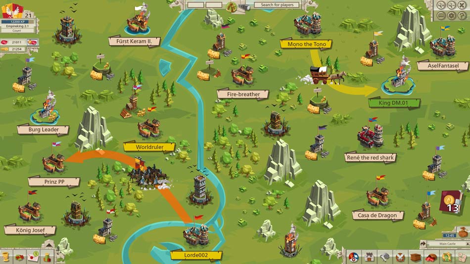Goodgame Empire - Map